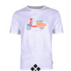 Camiseta LA VESPITA 50945 blanca.