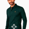 Polo Española 10906 básico verde.