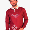 LA VESPITA Sudadera 51040 granate.