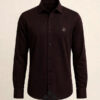 camisa elástica chocolate de la vespita