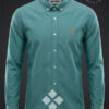 camisa hombre filafil verde de la española