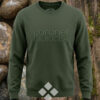 SUDADERA CON RELIEVE VERDE DE CORONEL TAPIOCCA