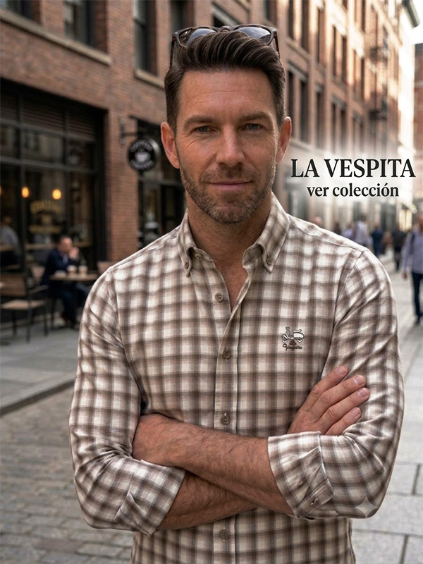 VESPITA-PORTADA hombre viste camisa de la vespita